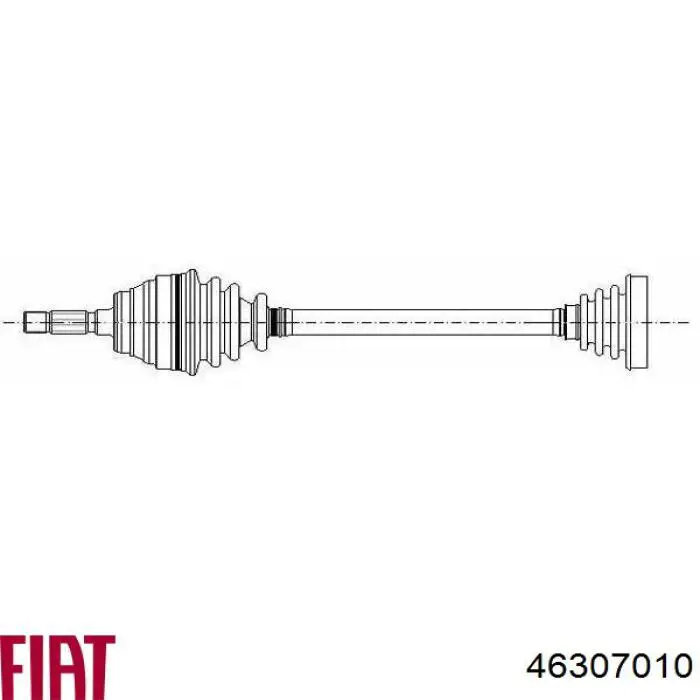  Árbol de transmisión delantero derecho para Alfa Romeo 146 930