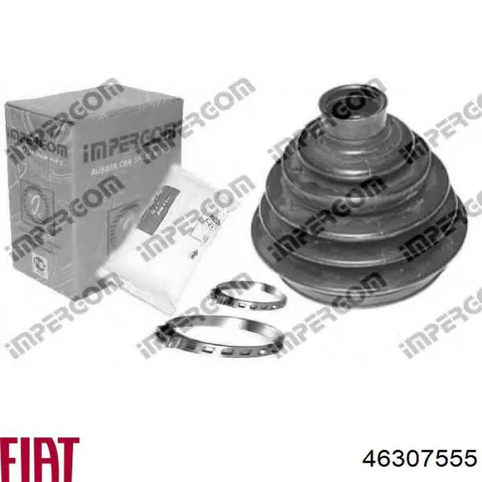 46307555 Fiat/Alfa/Lancia fuelle, árbol de transmisión delantero exterior