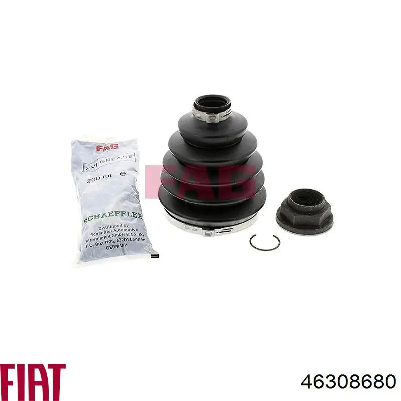 46308680 Fiat/Alfa/Lancia fuelle, árbol de transmisión delantero exterior