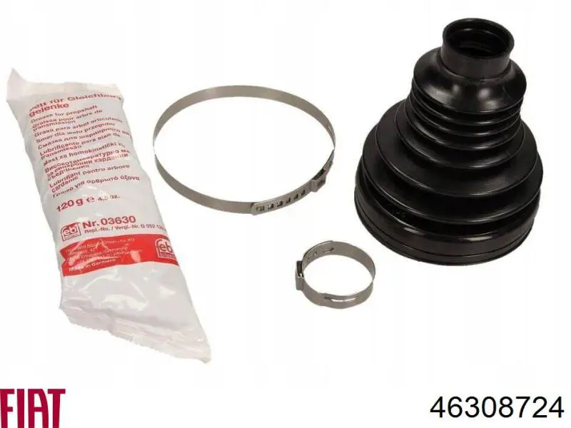 46308724 Fiat/Alfa/Lancia fuelle, árbol de transmisión delantero interior