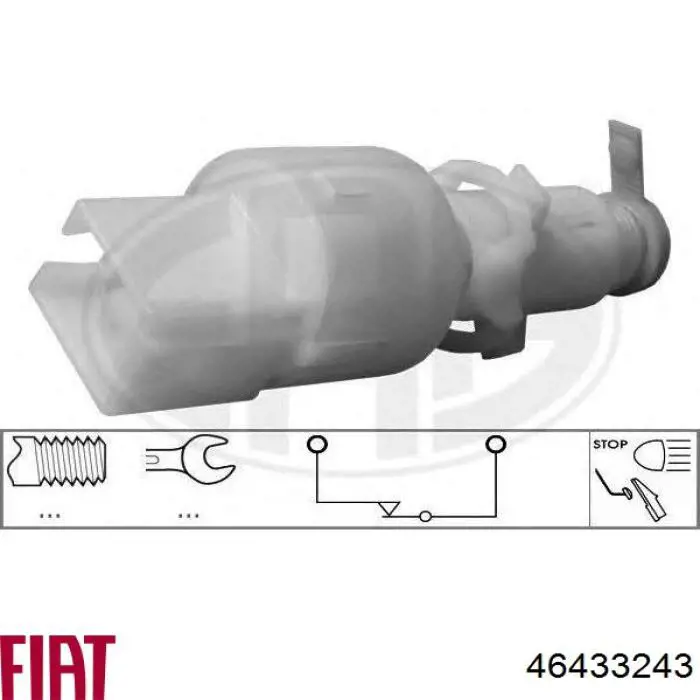 46433243 Fiat/Alfa/Lancia interruptor luz de freno