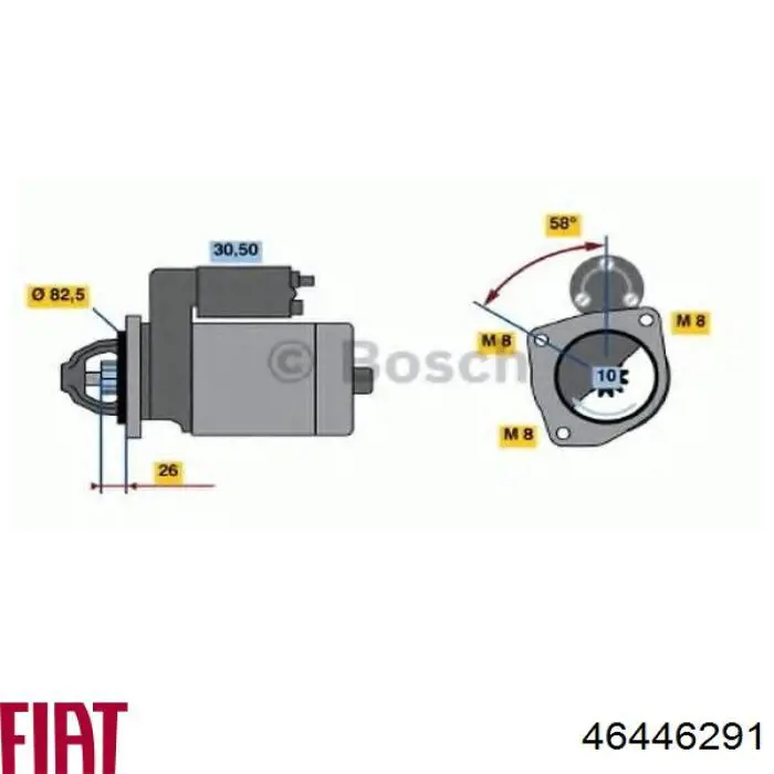 46231602 Ferrari motor de arranque