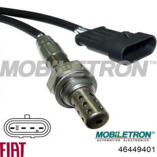 46449401 Fiat/Alfa/Lancia sonda lambda sensor de oxigeno para catalizador