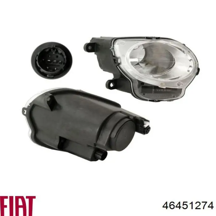  Faro derecho para Fiat Siena 178