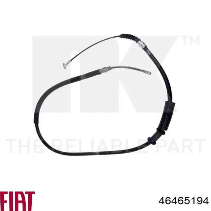 46465194 Fiat/Alfa/Lancia cable de freno de mano trasero derecho