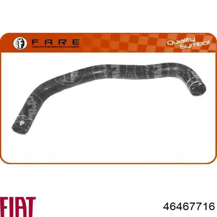  Tubería de radiador, tuberia flexible calefacción, inferior para Alfa Romeo 147 937