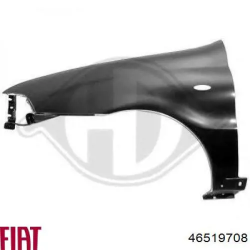  Guardabarros delantero derecho para Fiat Palio 178DX