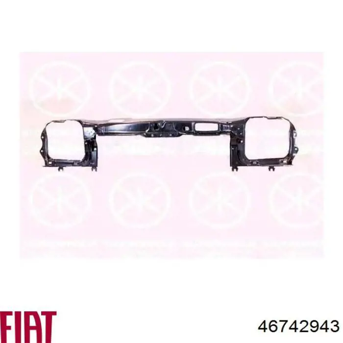 46742943 Fiat/Alfa/Lancia soporte de radiador completo