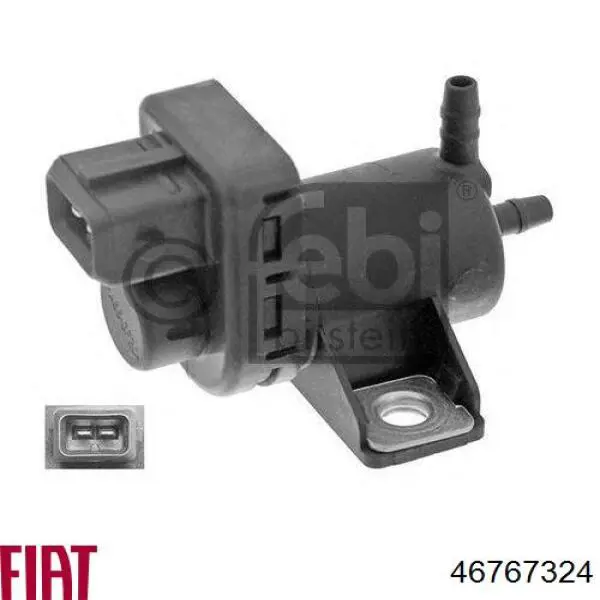 46767324 Fiat/Alfa/Lancia valvula de solenoide control de compuerta egr