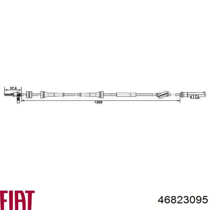  Sensor ABS trasero para Alfa Romeo GT 937