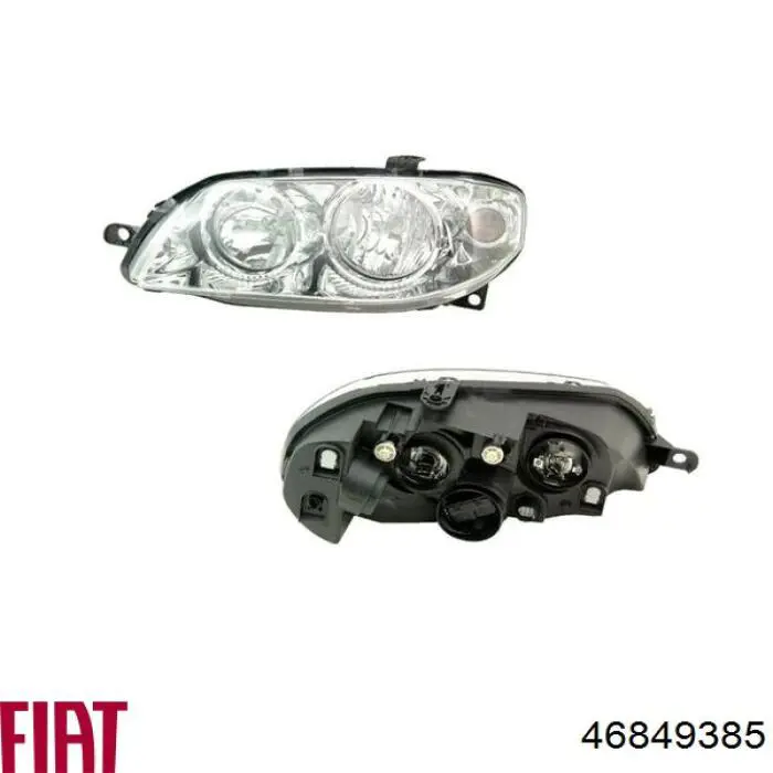 46849385 Fiat/Alfa/Lancia faro izquierdo