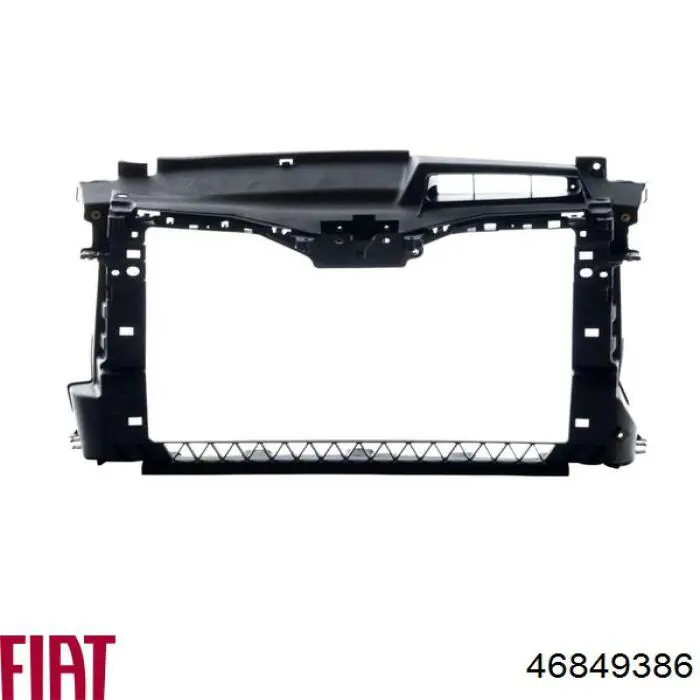  Soporte de radiador completo para Fiat Punto 2 