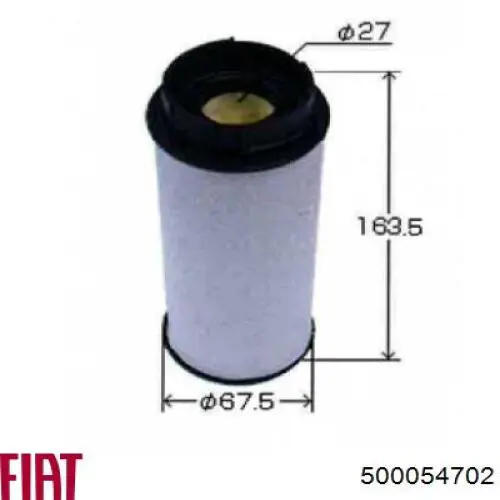 500054702 Fiat/Alfa/Lancia filtro combustible