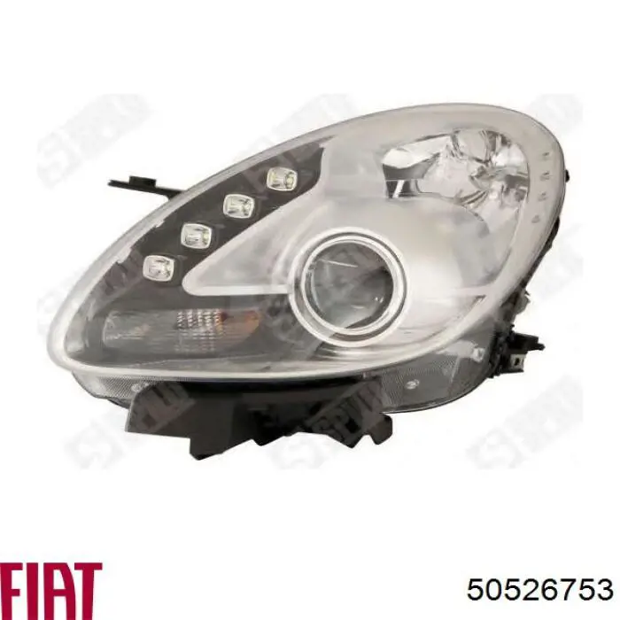 50526753 Fiat/Alfa/Lancia faro derecho