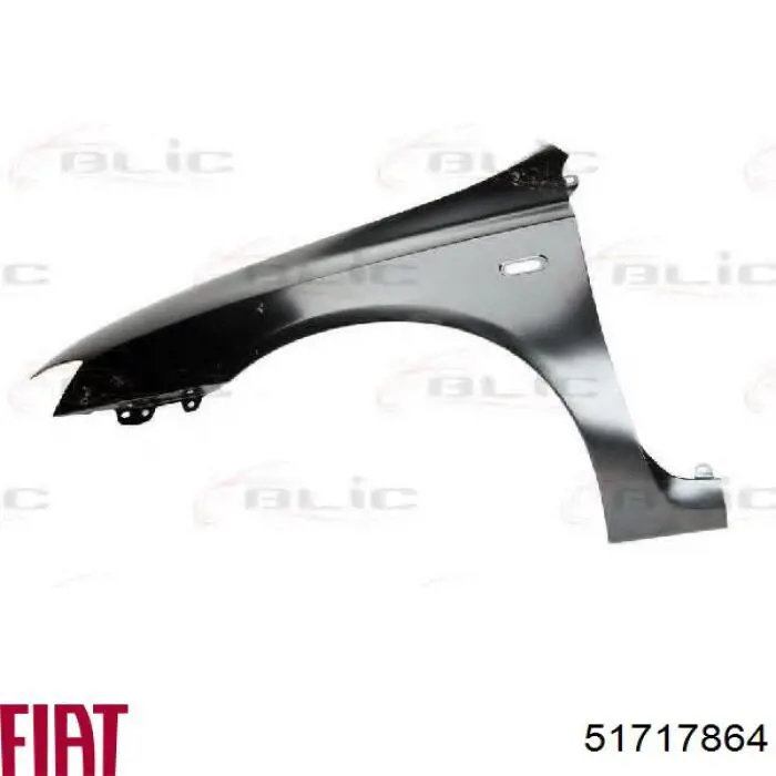  Guardabarros delantero izquierdo para Fiat Stilo 192