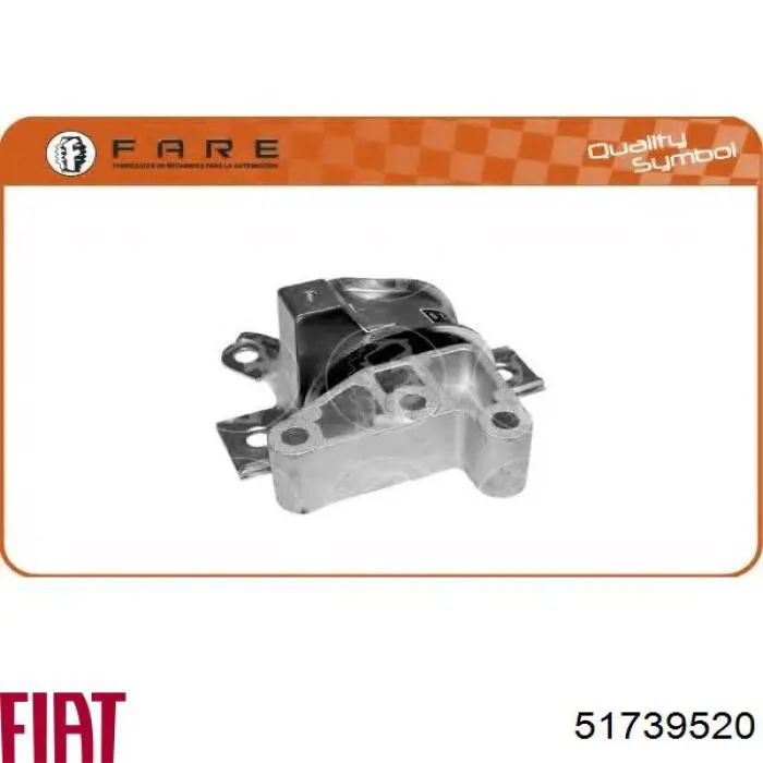 51739520 Fiat/Alfa/Lancia soporte de motor derecho