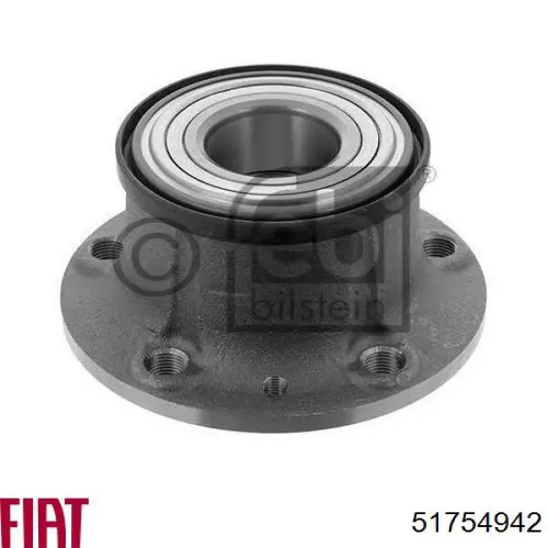 51754942 Fiat/Alfa/Lancia cubo de rueda trasero