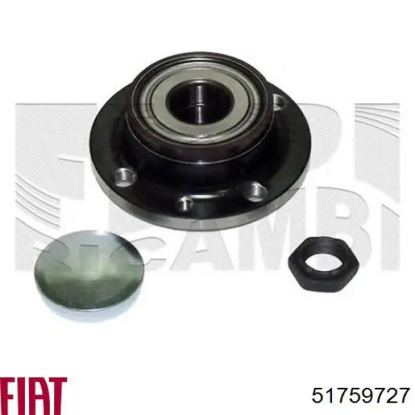 51759727 Fiat/Alfa/Lancia cubo de rueda trasero