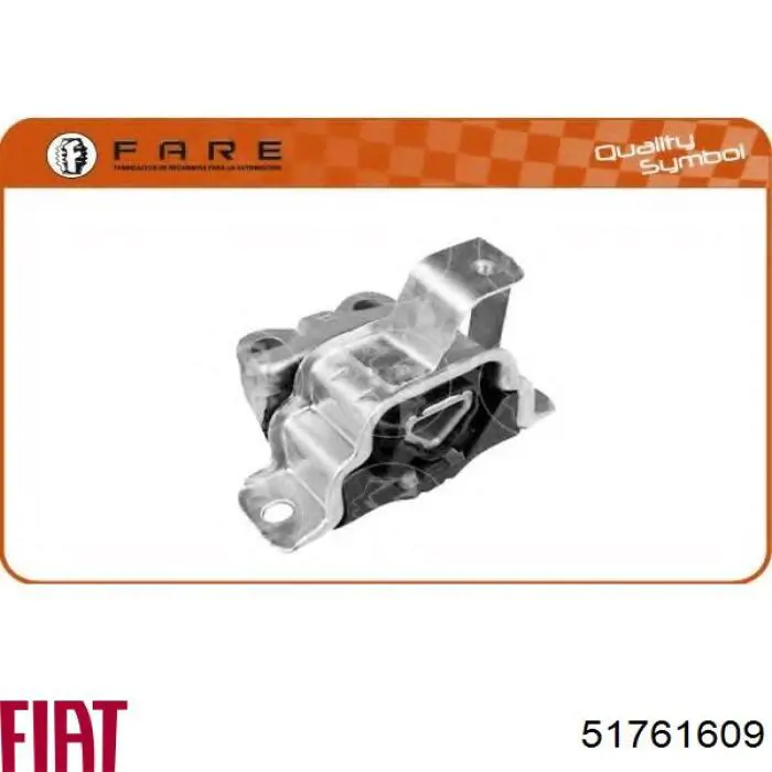 51761609 Fiat/Alfa/Lancia soporte, motor izquierdo, trasero