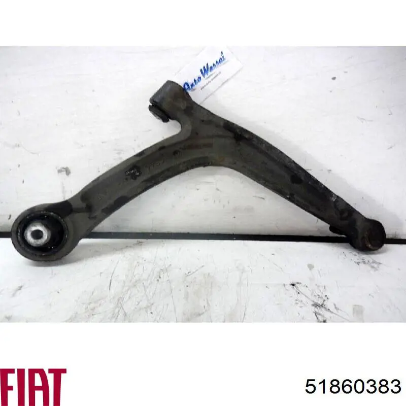 51860383 Fiat/Alfa/Lancia barra oscilante, suspensión de ruedas delantera, inferior izquierda