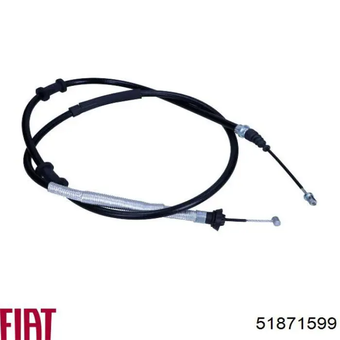 51871599 Fiat/Alfa/Lancia cable de freno de mano trasero izquierdo