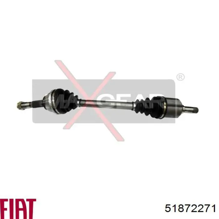 51872271 Fiat/Alfa/Lancia árbol de transmisión delantero izquierdo