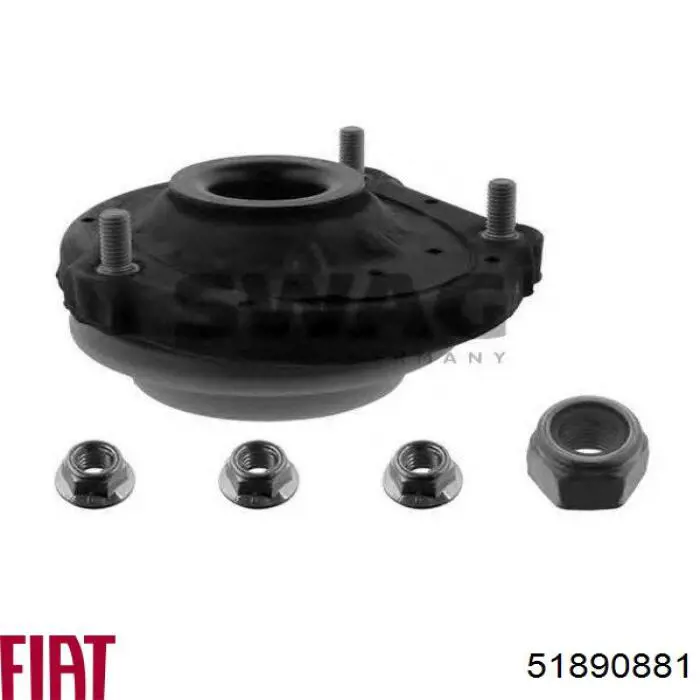 51890881 Fiat/Alfa/Lancia soporte amortiguador delantero izquierdo