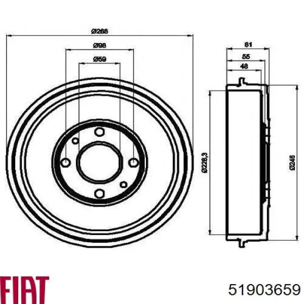 51903659 Fiat/Alfa/Lancia 