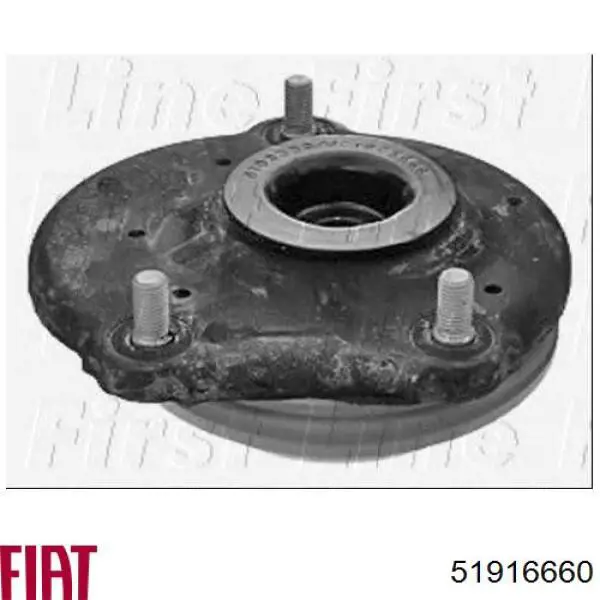 51916660 Fiat/Alfa/Lancia soporte amortiguador delantero izquierdo