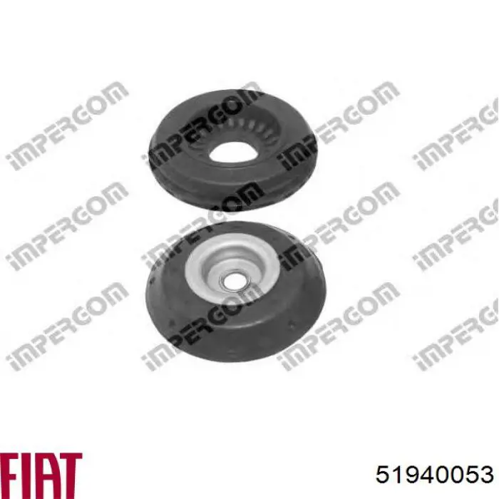  Soporte amortiguador delantero para Fiat Panda 312, 519