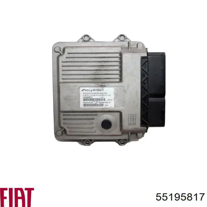  Centralina Del Motor / Modulo De control Del Motor (ecu) para Fiat Punto 2 