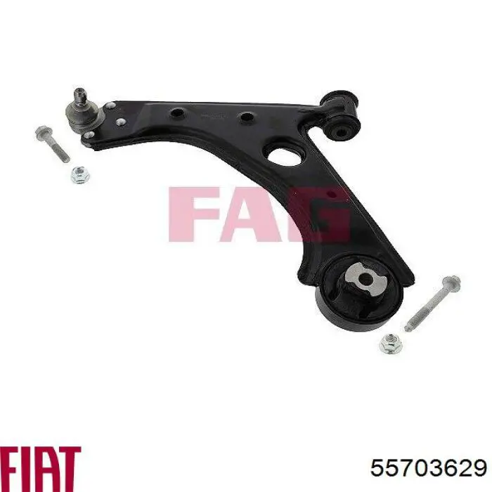 55703629 Fiat/Alfa/Lancia barra oscilante, suspensión de ruedas delantera, inferior izquierda