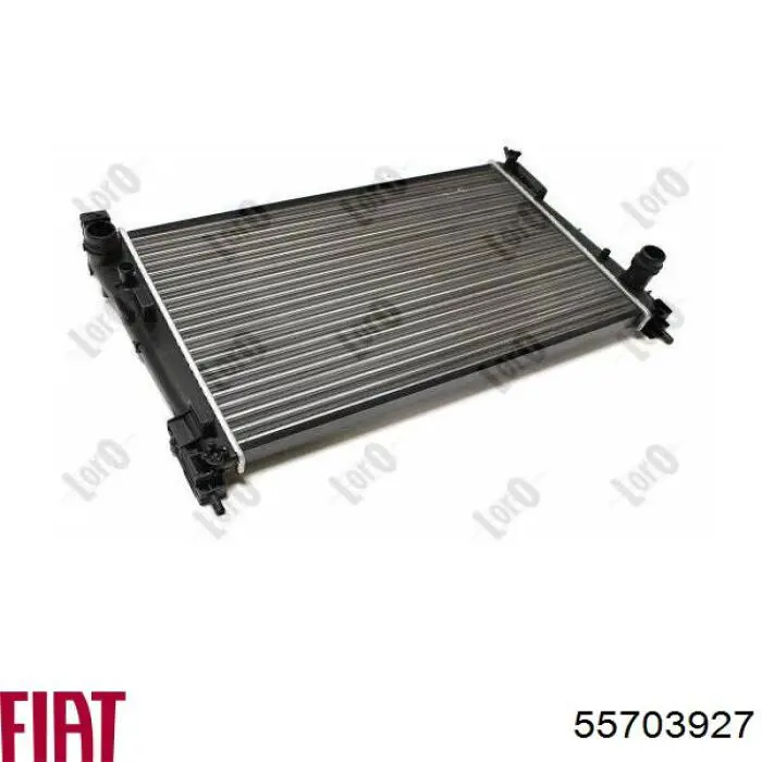 55703927 Fiat/Alfa/Lancia radiador refrigeración del motor