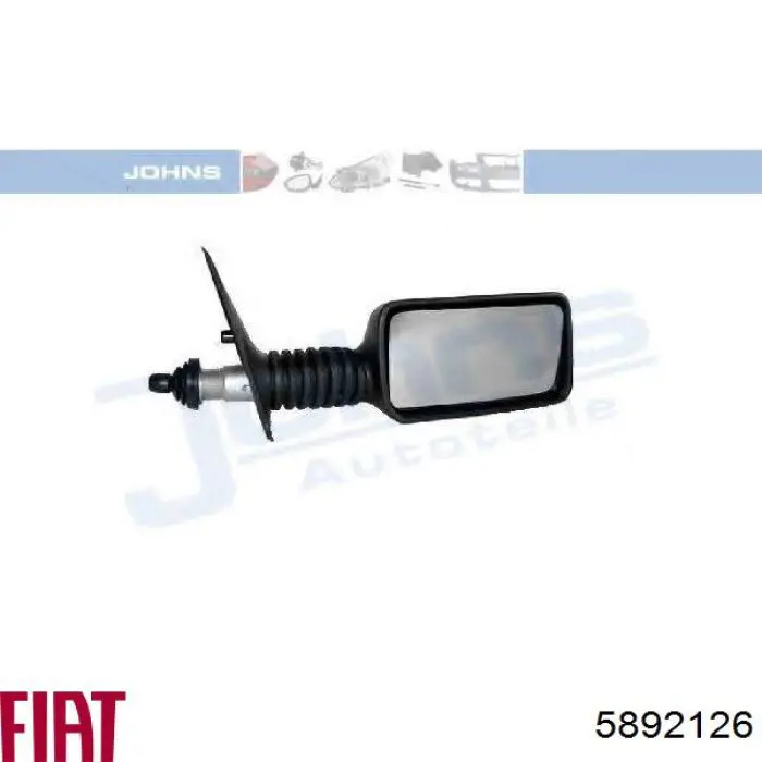  Espejo retrovisor derecho para Fiat Uno 146A