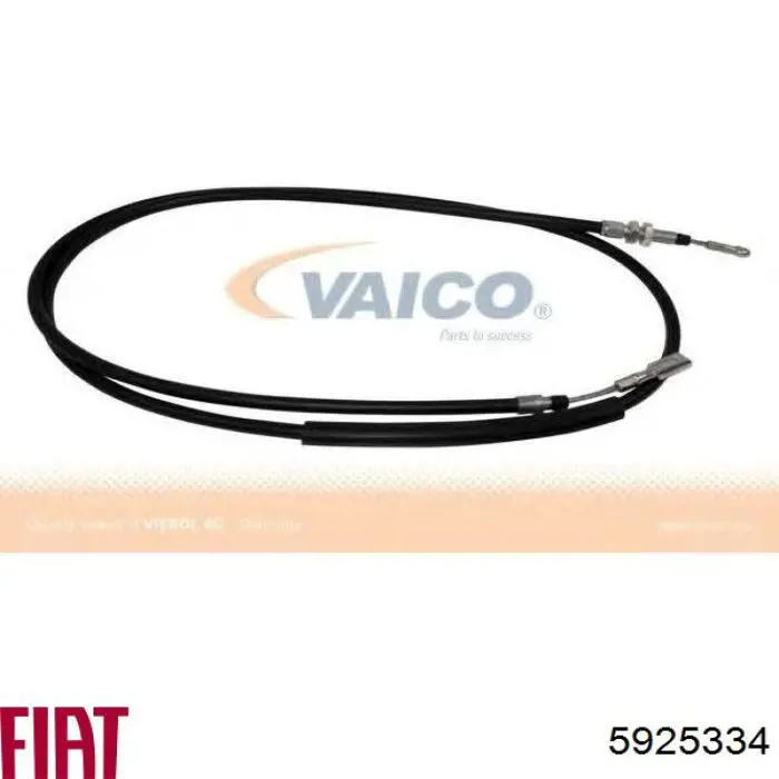 5925334 Fiat/Alfa/Lancia cable de freno de mano trasero derecho/izquierdo