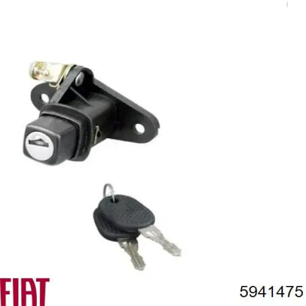  Cilindro de cerradura de maletero para Fiat Uno 146A