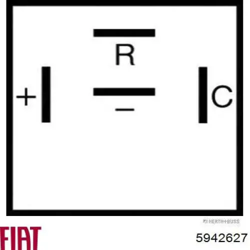 5942627 Fiat/Alfa/Lancia relé, piloto intermitente