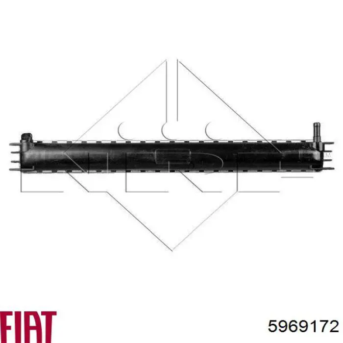 5969172 Fiat/Alfa/Lancia radiador refrigeración del motor