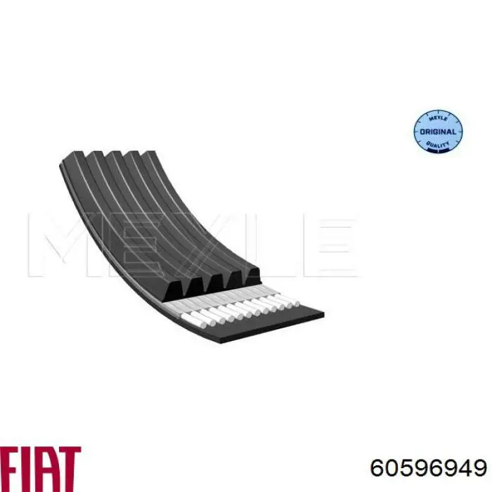 60596949 Fiat/Alfa/Lancia correa trapezoidal