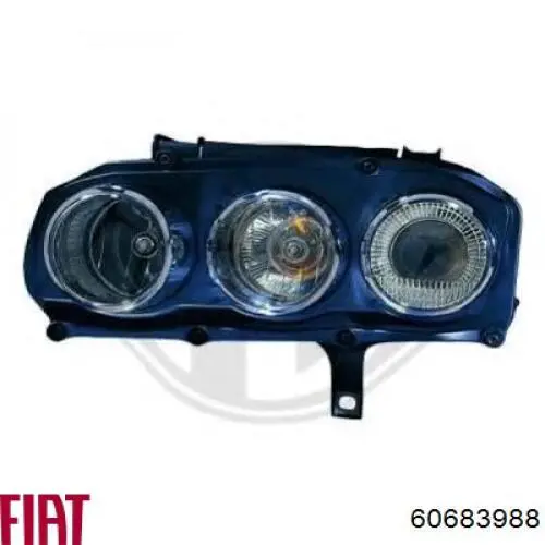 60683988 Fiat/Alfa/Lancia faro izquierdo