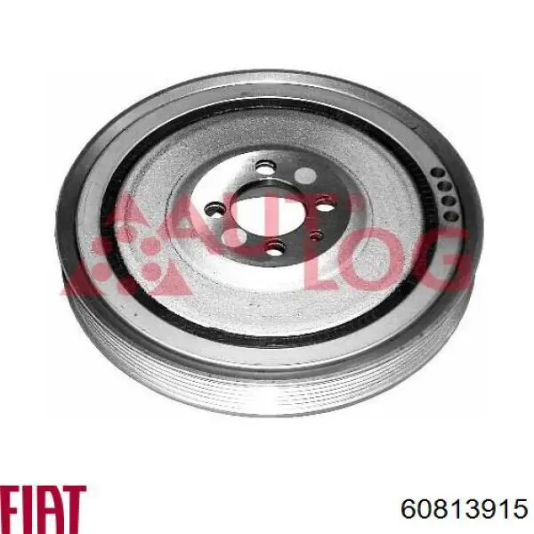 60813915 Fiat/Alfa/Lancia polea, cigüeñal