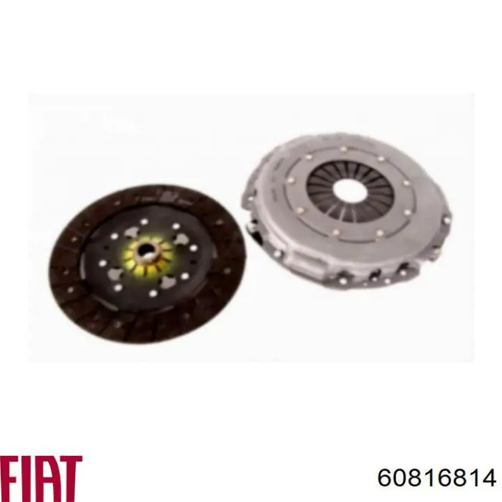 60816814 Fiat/Alfa/Lancia kit de embrague (3 partes)