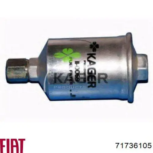 71736105 Fiat/Alfa/Lancia filtro combustible