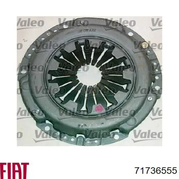 71736555 Fiat/Alfa/Lancia kit de embrague (3 partes)