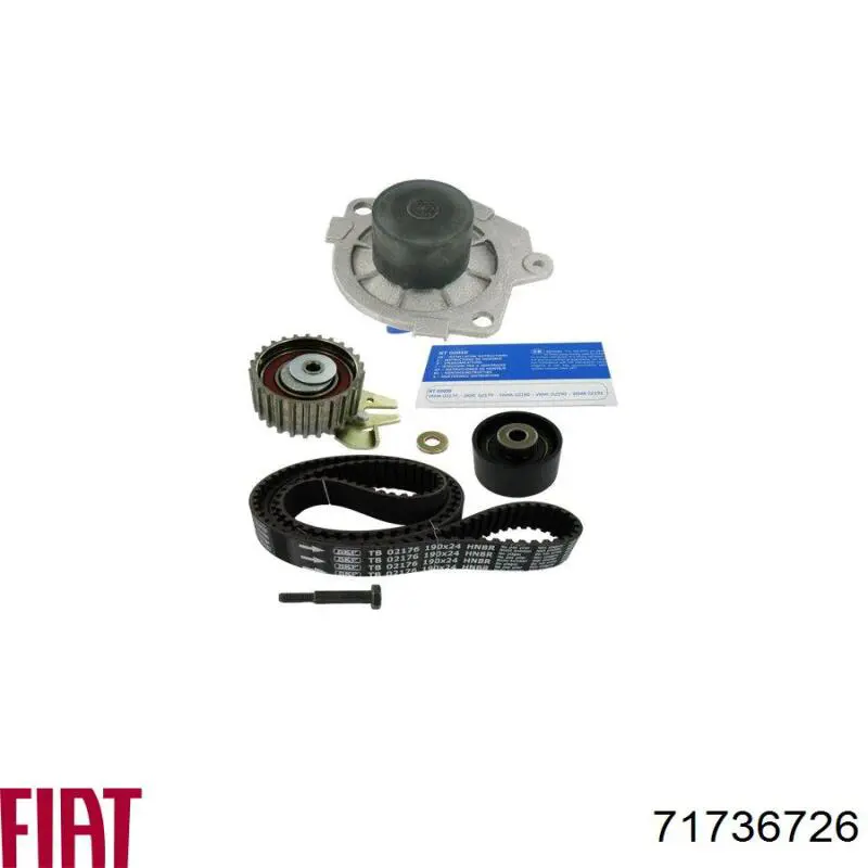 71736726 Fiat/Alfa/Lancia kit correa de distribución