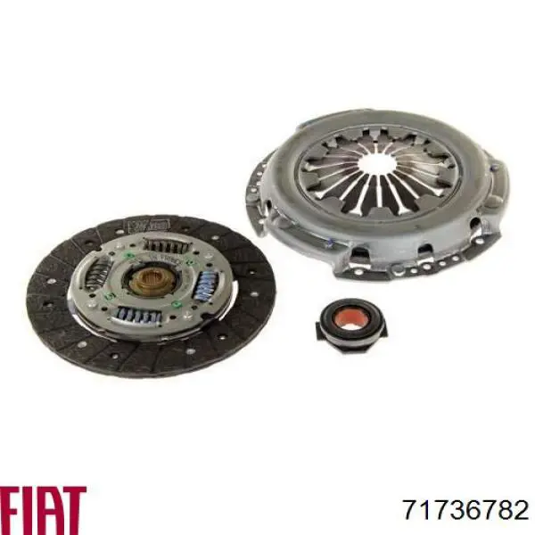 71736782 Fiat/Alfa/Lancia kit de embrague (3 partes)