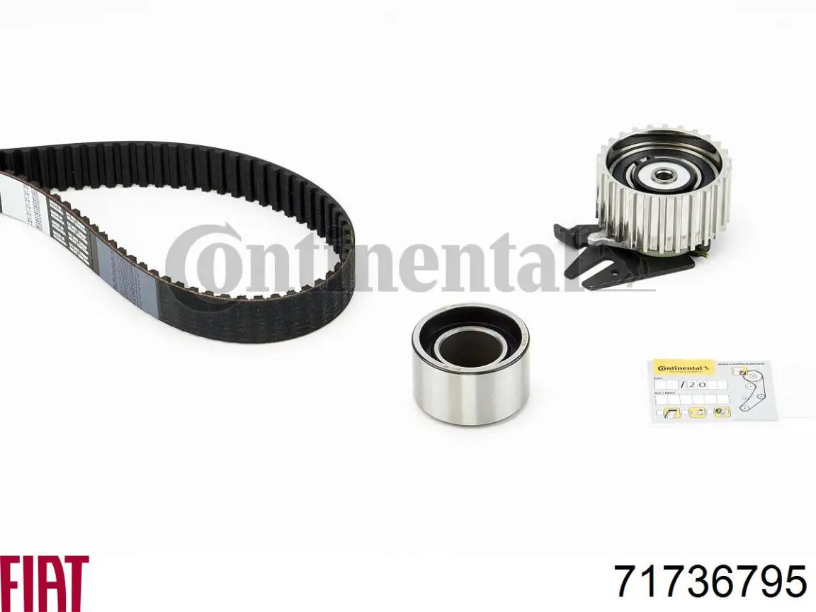  Kit correa de distribución para Alfa Romeo 166 936