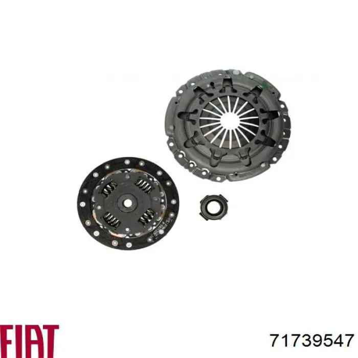 71739547 Fiat/Alfa/Lancia kit de embrague (3 partes)