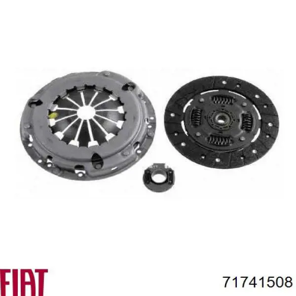 71741508 Fiat/Alfa/Lancia kit de embrague (3 partes)