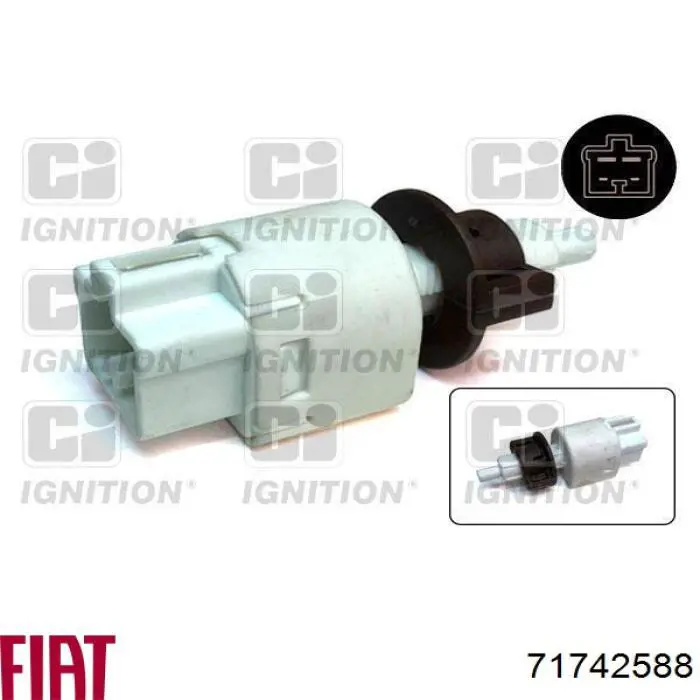 71742588 Fiat/Alfa/Lancia interruptor luz de freno